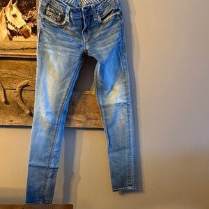 Rock Revival Light Blue Skinny Jeans